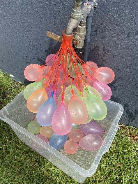 water balloon multiple filler|self filling water balloons.